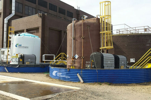 Iron and peroxide dosing systems